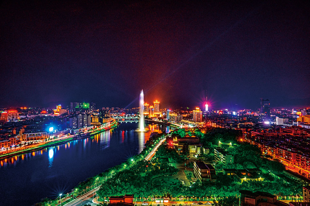 亞洲第一高噴泉